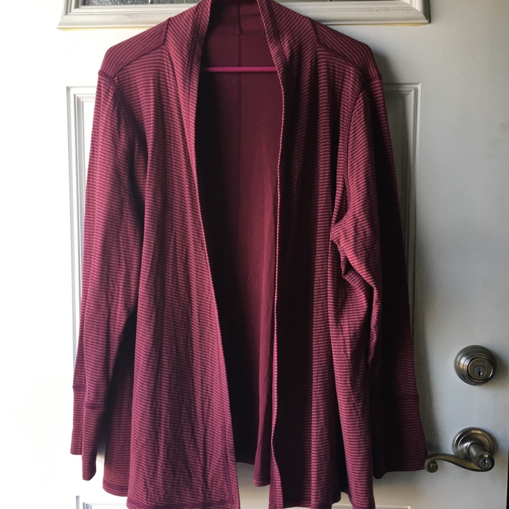 Eddie Bauer ladies open cardigan